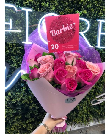 Ramo Barbie (20 rosas)
