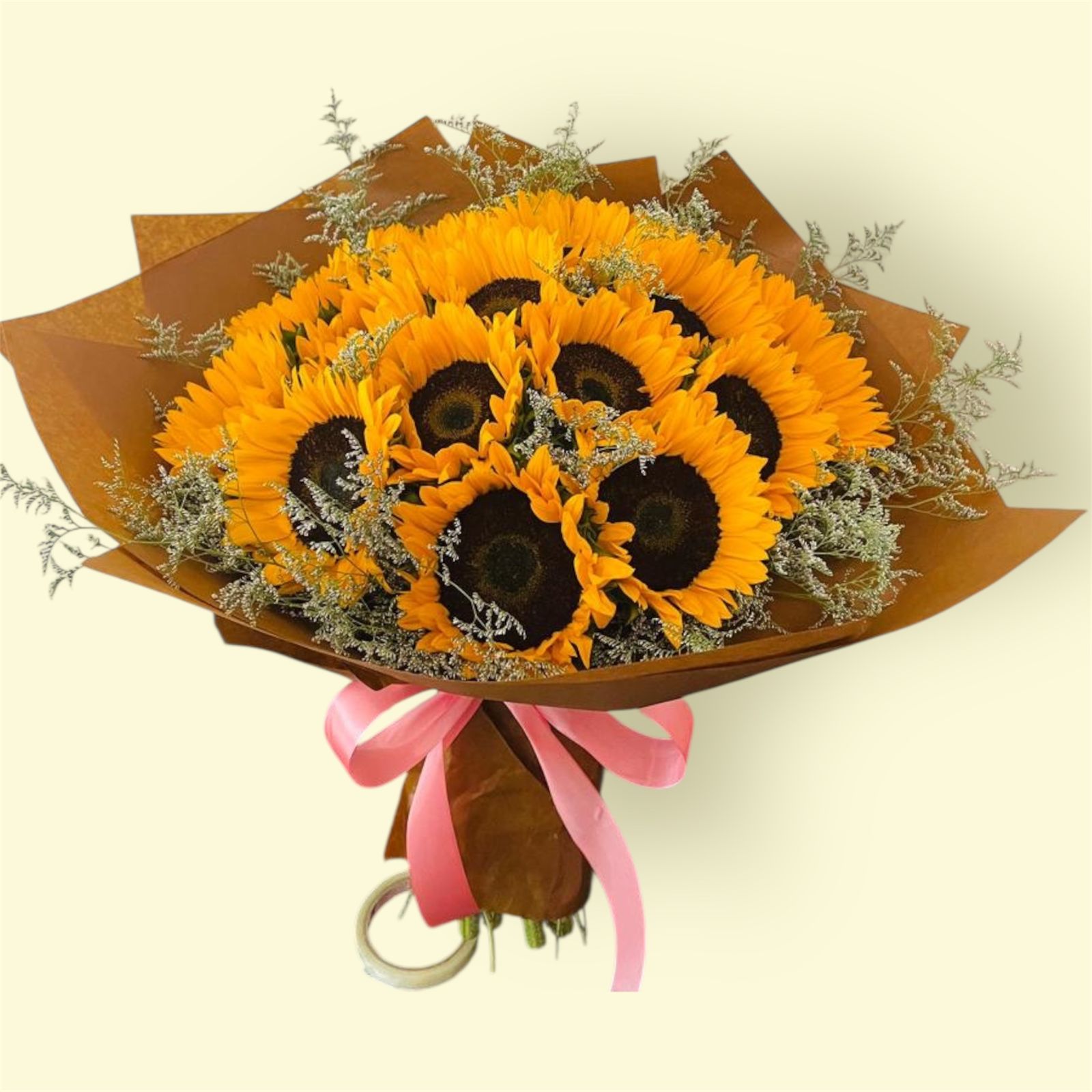 Ramo de girasoles alegría