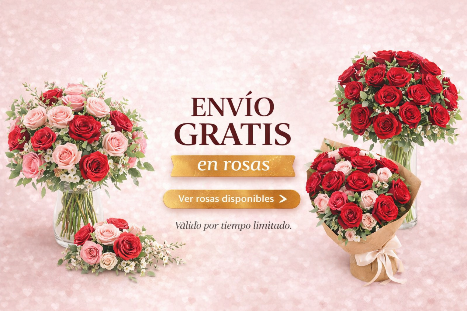 Rosas a domicilio en Monterrey