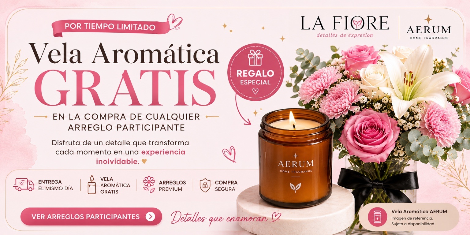 Vela Aromática Gratis AERUM Home Fragrance