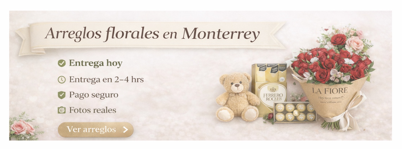 Arreglos florales en Monterrey